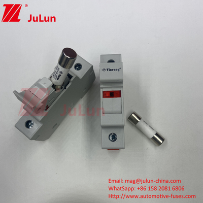 Fuse PV mặt trời cho Inverter quang điện mặt trời PV-32X 1000V 32A Fuse hoạt động nhanh Bảo vệ mạch DC Fuse Solar Man