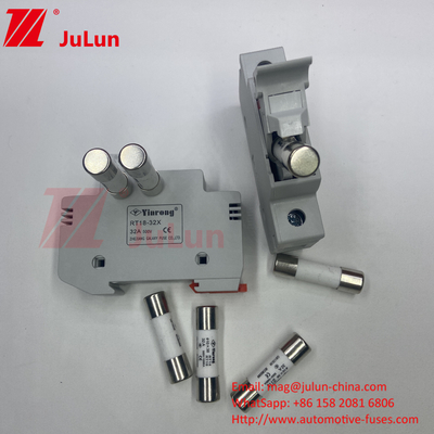 Phương tiện bảo mật năng lượng mặt trời cao áp suất 10A ~ 63A Đối với Inverter quang điện mặt trời 500vdc 1000vdc 1500vdc