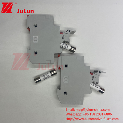 20A Solar PV Fuse Holder With Fuse For Photovoltaic Bus Box Nqqk RT16D-00 TPS DC hiện tại 80V 250A Fuse năng lượng mặt trời