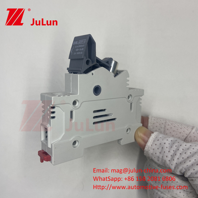 Fuse mặt trời PV cho quang điện DC1000V 10X38 Máy giữ bộ an toàn gốm với công tắc cách ly 10X