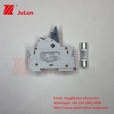 Năng lượng mặt trời Photovoltaic Fuse Holder With Fuse Price14x51MM RT18X-63 RO16 Indicator Light Fast