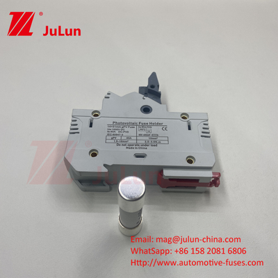 Fuses 10x38 1000v 25a 10*38 2a Fuse Holder cho hệ thống năng lượng mặt trời Fuses năng lượng mặt trời PV cho hệ thống bảo vệ năng lượng mặt trời