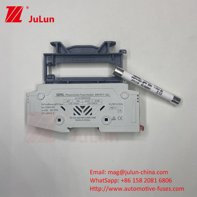 PV-50L Fuse Cylindrical Ceramic Fuses 22*58mm 1000DV Photovoltaic Low Voltage Solar Fuse Holder