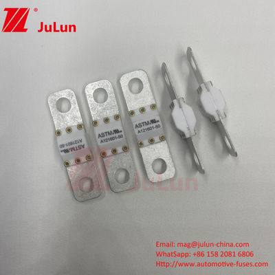 ASTM A121601-80A 125VDC EV Sạc nhanh / Xe điện Sạc nhanh Trung bình Fusing Bolt Screw Terminal Fuse