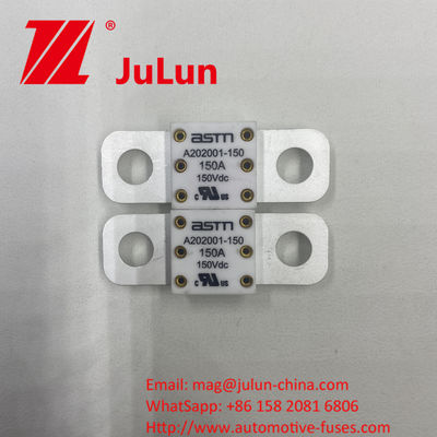 A202001-350A 150VDC Ceramic Automotive Fuses với khả năng phá vỡ 20KA 100A 150A 200A