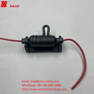 10 * 38mm Cylindrical Fuses Waterproof IP68 Inline Fuse Holder Cover với UL Wire cho