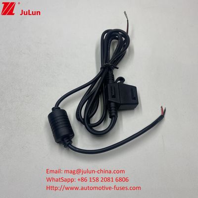 bảo hiểm 50A maxi dòng điện hạng đỏ 10AWG dây 280mm tổng chiều dài inline giữ bảo hiểm