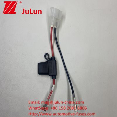 20A Power Battery Terminal Fuse holder with SAE to female Spade Pigtail connector. 20A Power Battery Terminal Fuse holder with SAE to female Spade Pigtail connector