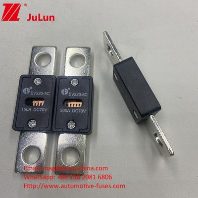 EV320-5C 500A 70VDC SINOFUSE GB/T31465.5-2015 Chất bảo hiểm bộ sạc xe điện di động được chứng nhận với Chất bảo vệ DC cho EV HEV