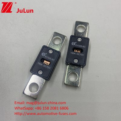 EV320-5X 100A 70VDC Ceramic Car Fuses Đặc điểm điện 1.0 trong 4 giờ 3.0 trong 10 giây tối đa