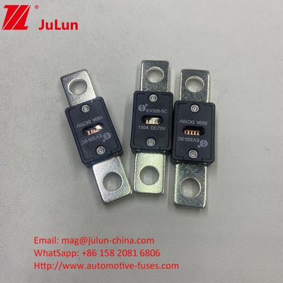 150A 70VDC EV320-5X Ceramic Automotive Fuses Quartz Sand Tính năng điện 1.0In 4 Hours 3.0In 10s Max