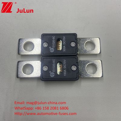 Chất bảo hiểm lưỡi xe hơi EV320-3X-150A 70VDC Bolt M8 Chế độ cài đặt cho xe hơi