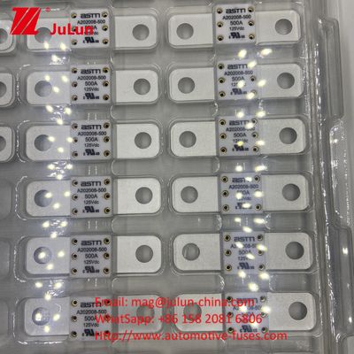 ASTM A202008 250A 125VDC loại tấm phẳng Auto Blade Fuses For Bolt