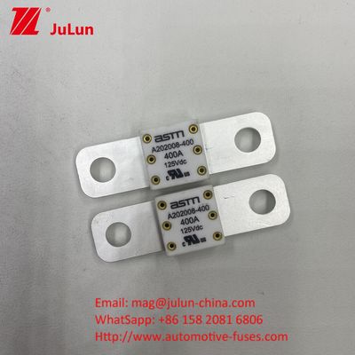 Ceramic và kim loại Bolt M8 pin bảo hiểm trong xe 250A 125VDC