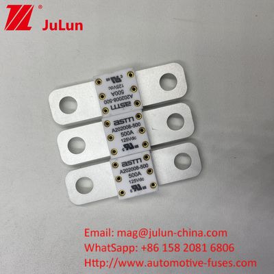 ASTM 250A 125V Ceramic White Color Fuse trong pin xe hơi
