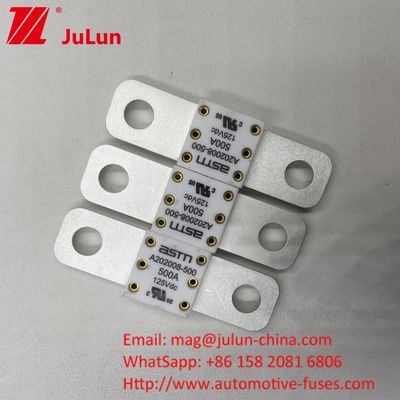 Bolt pin xe hơi Fuse 300A 350A 125VDC ASTM