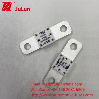 200A 125VDC 50,8mm Khoảng cách giữa 2 lỗ Bolt Fuse M8