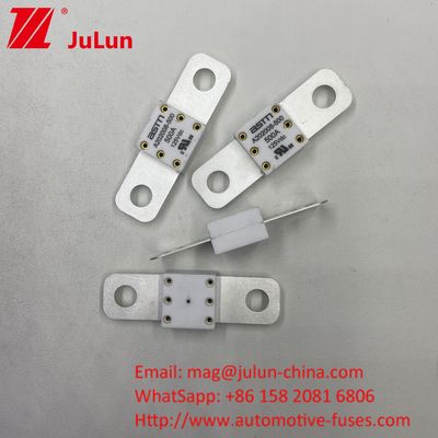 Bảo vệ mạch ngắn 500A 125VDC Battey Fuse Kích thước nhỏ Khoảng cách định lượng dòng điện cao giữa 2 lỗ 50,8mm