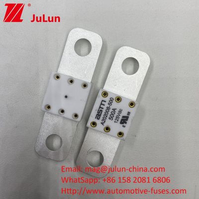 DC FUSE cho EV HEV Electric Vehicle Fuse A202008 300A 400A Khoảng cách lỗ 50,8mm