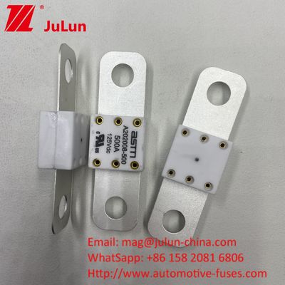500A Auto A202008 125VDC Bộ sạc EV di động Fuse 100A 125A 150A 200A 250A 300A 400A 500A