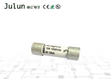 Cầu chì cao áp 14x51mm 1500V DC cho các ứng dụng năng lượng mặt trời bảo vệ quang điện