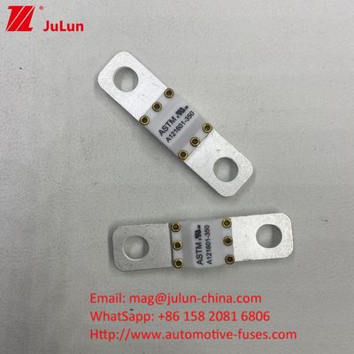 Lưu trữ năng lượng 250A 125VDC Ceramic Automotive Fuses 6KA Khả năng phá vỡ Vật liệu vàng