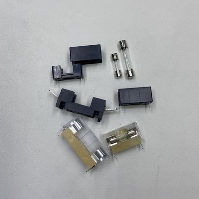 6*30mm 5*20mm Panel Mounted Black 25A 250V Glass Fuse Holder