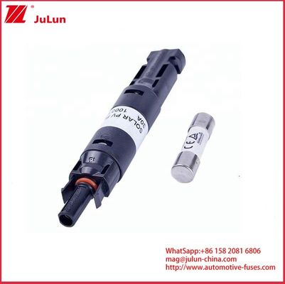 15A 1500VDC GPV Ceramic Fuses Photovoltaic Điện áp cao ống