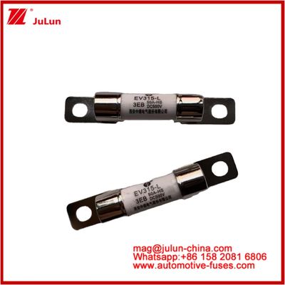 EV315-L 3EB 50A HS 10 * 38mm Xe tải Đèn điện hạng nặng Cài đặt Bolt nhẹ 500VDC Fuse ống với JASO D622 phù hợp
