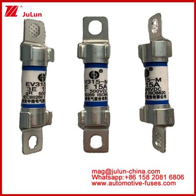EV315-M 15A 500VDC GR ống gốm ô tô ống an toàn mạch bảo vệ độ tin cậy môi trường phù hợp với ISO8820