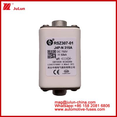 Phòng sạc Xốp RSZ307-01 J4P-N 315A 750VDC 50KA Sợi dây Thiết bị ô tô