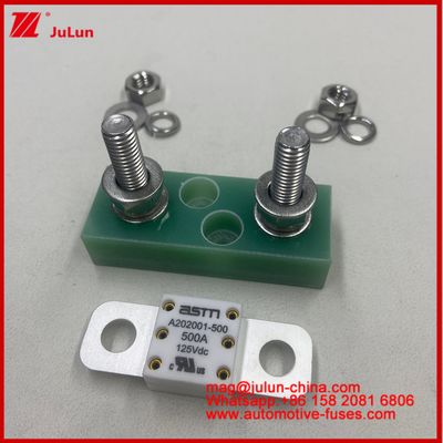 FHR39-M8-01 250ACeramic M8 Điện A201001 400A 125VDC Cầu chì xe đa năng cho lưu trữ pin trong Lưu trữ năng lượng EV