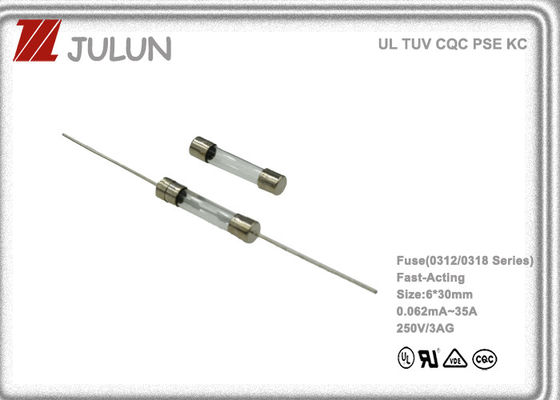 Cầu chì hoạt động nhanh 50mA 0,05A 250V 5 * 20mm với ống gốm
