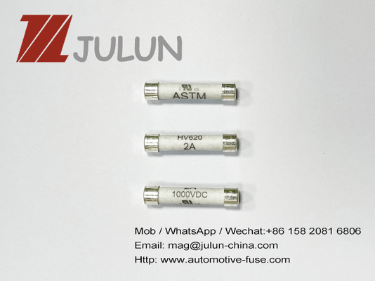 Cầu chì ống gốm hoạt động nhanh 6x30mm 1000VDC / AC cho các thiết bị đo lường kỹ thuật số