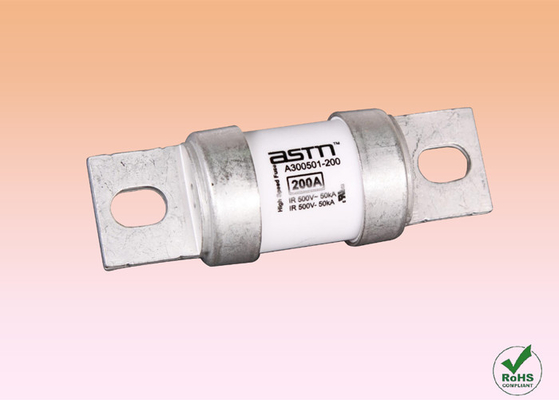 Cầu chì gốm tốc độ cao gắn chốt VDE 500VAC / DC