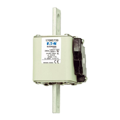 1250V 50A-1400A Cầu chì vuông 170M5739 Hệ thống Tiêu chuẩn Châu Âu