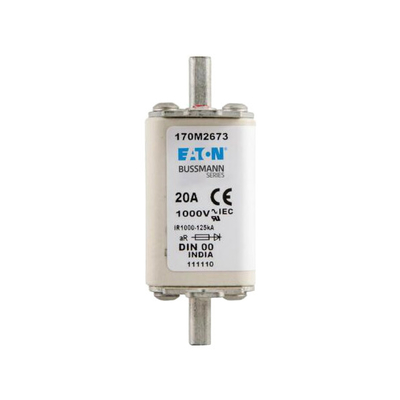 DIN43620 1000V 20-225A Cầu chì vuông 170m2673 / 170m2685 Mẫu