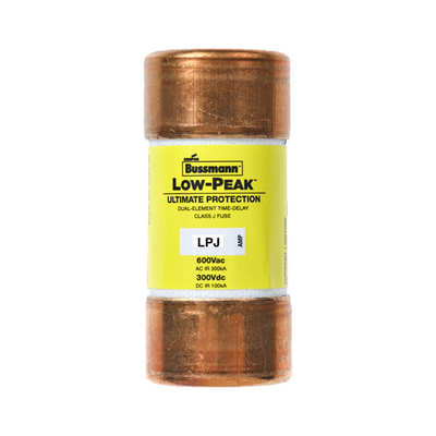 LPJ Cầu chì thời gian trễ tiêu chuẩn Hoa Kỳ 1-60A Dòng định mức 600VAC 300VDC