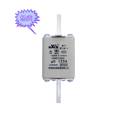 Kuberi nóng chảy nhanh cầu chì điện áp thấp Dây bảo hiểm lõi 500V Gãy gốm NT1
